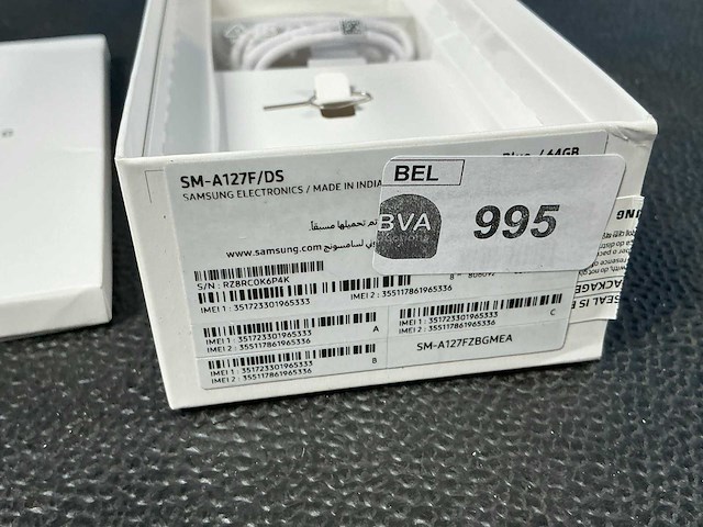 Samsung sm-a127f/ds galaxy a12 mobiele telefoon - afbeelding 5 van  5