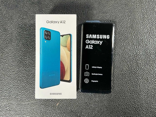 Samsung sm-a127f/ds galaxy a12 mobiele telefoon - afbeelding 1 van  5