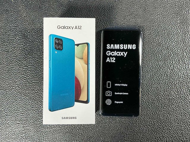 Samsung sm-a127f/ds galaxy a12 mobiele telefoon - afbeelding 1 van  5