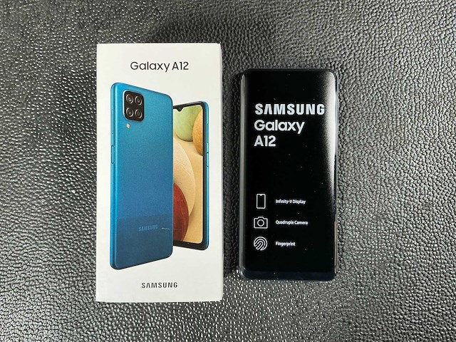 Samsung sm-a127f/ds galaxy a12 mobiele telefoon - afbeelding 1 van  5