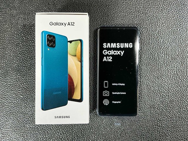 Samsung sm-a127f/ds galaxy a12 mobiele telefoon - afbeelding 1 van  5