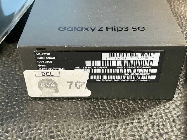 Samsung sm-f711b galaxy z flip 3 5g mobiele telefoon - afbeelding 8 van  8
