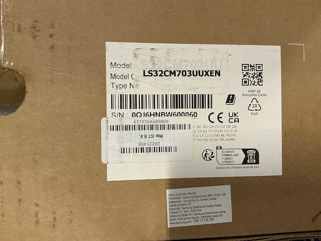 Samsung smart monitor m7 32’’ - afbeelding 1 van  3