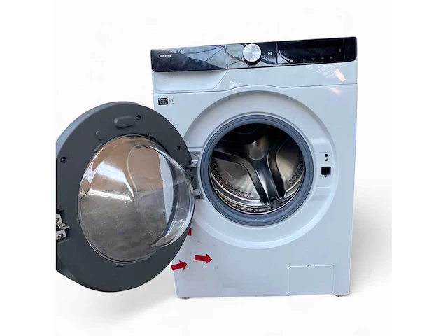 Samsung superspeed wasmachine 6000 serie ww90dg6u25lk a klasse 9 kg 1400 rpm wit - afbeelding 5 van  10