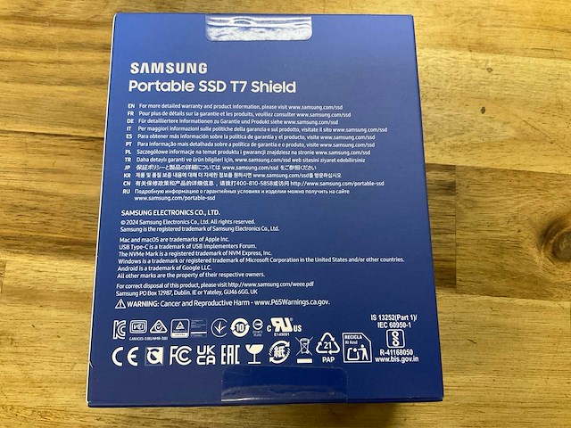 Samsung t7 shield 4tb portable ssd - afbeelding 3 van  3