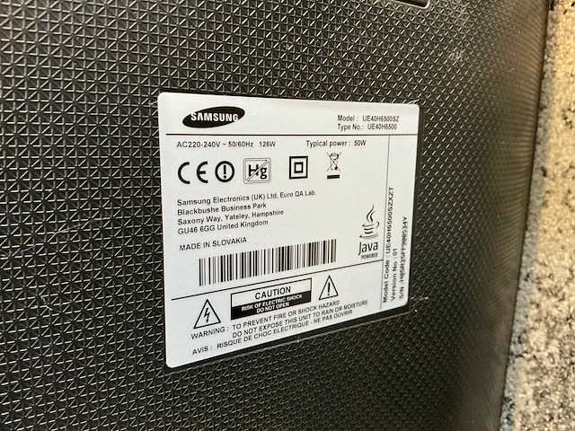 Samsung televisie (2x) - afbeelding 6 van  8