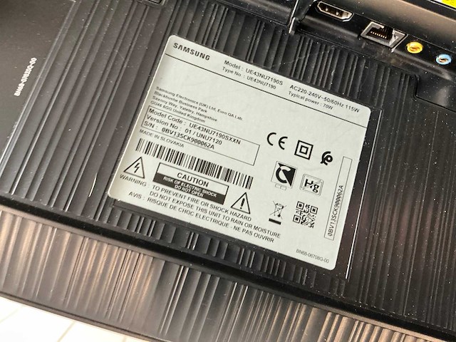 Samsung televisie (2x) - afbeelding 8 van  8