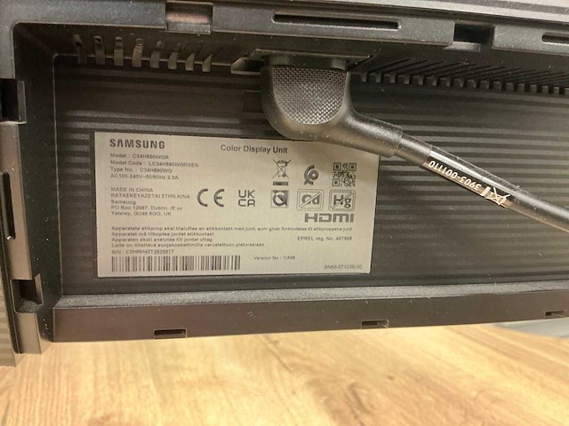 Samsung u32r590cwr curved monitor 32” - afbeelding 4 van  4