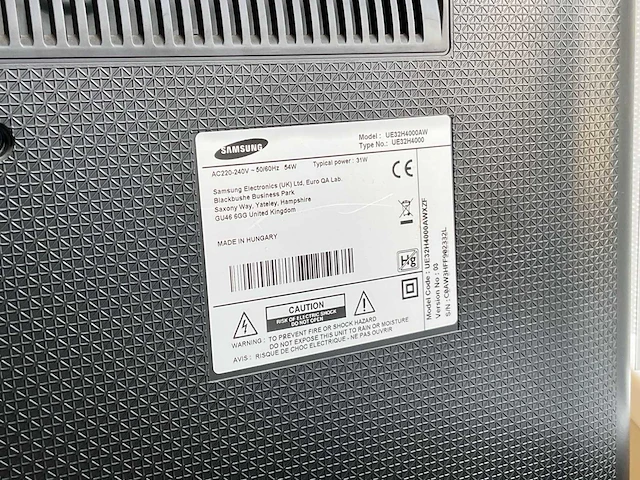 Samsung ue32h4000aw 32” televisie - afbeelding 4 van  4