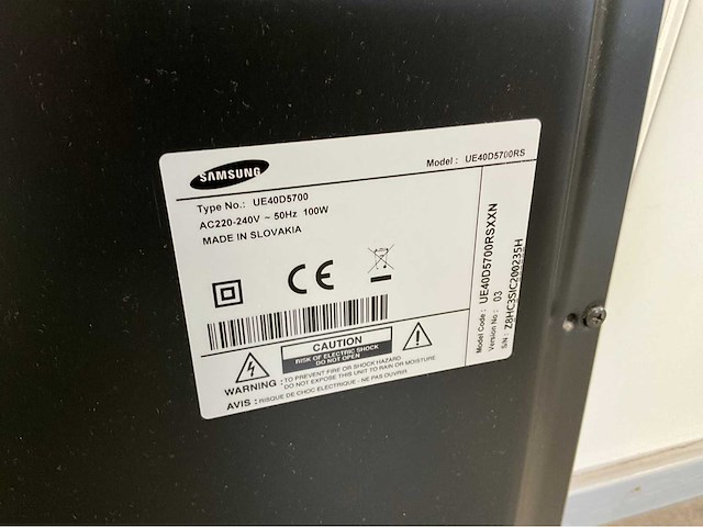 Samsung ue40d5700 televisie met standaard - afbeelding 4 van  5