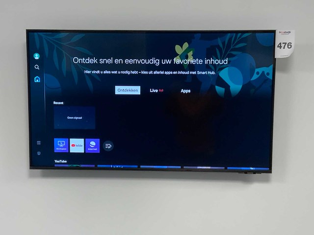 Samsung ue43bu8572u televisie - afbeelding 2 van  4