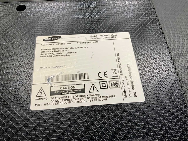 Samsung ue48h5203aw televisie - afbeelding 6 van  6