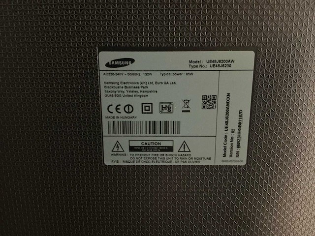 Samsung ue48j6200aw televisie - afbeelding 4 van  5