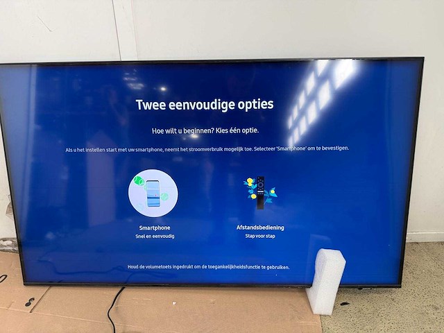Samsung ue50au8000 televisie - afbeelding 1 van  1