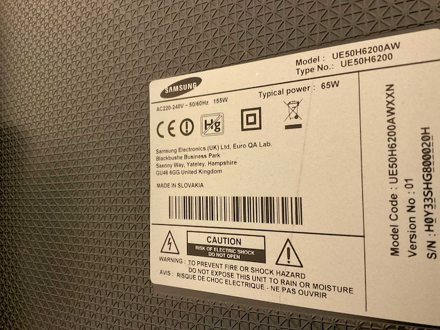 Samsung ue50h6200 televisie met kast - afbeelding 12 van  12