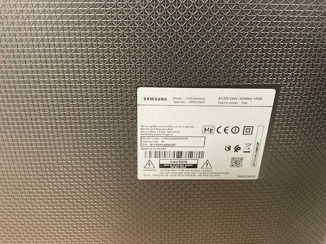 Samsung (ue50j6240aw) 50”, 1920x1080 (fhd) lcd monitor - afbeelding 6 van  6