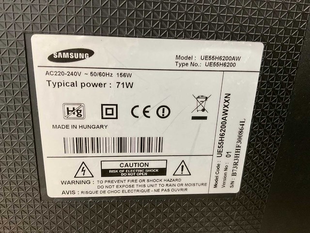 Samsung (ue55h6200aw) 55”, 1920x1080 (fhd) led monitor - afbeelding 7 van  7