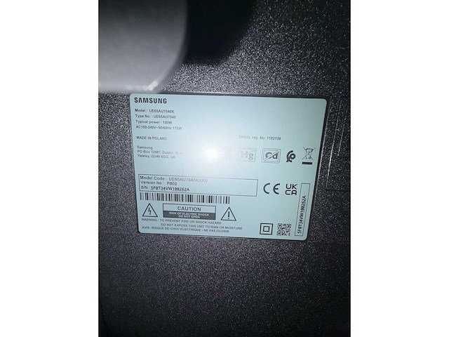 Samsung ue65au7040k smart televisie met verrijdbaar onderstel - afbeelding 4 van  8