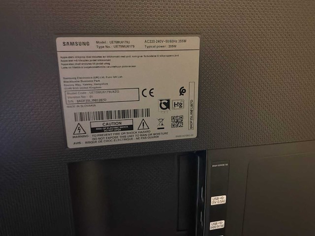 Samsung ue75mu6179u televisie - afbeelding 7 van  12