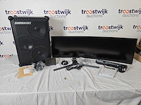 Samsung viewfinity s49a950uip - ultrawide dual quad hd qled - 60hz - 49 inch + soundboks gen 4 - afbeelding 1 van  3