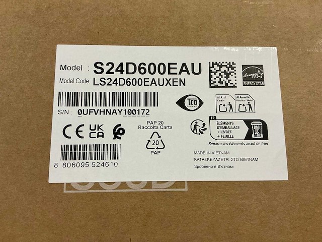 Samsung viewfinity s6 23.8’’ - afbeelding 2 van  2