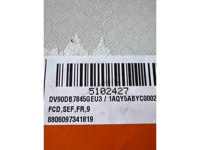 Samsung wasmachine en dv90db7845geu3 droger - afbeelding 5 van  6