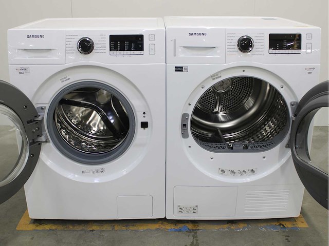 Samsung wasmachine & samsung wasdroger - afbeelding 2 van  8