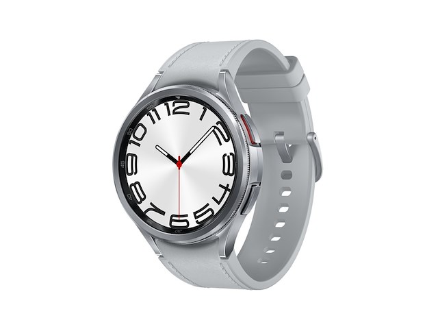 Samsung watch 6 classic 47mm lte zilver - afbeelding 1 van  4