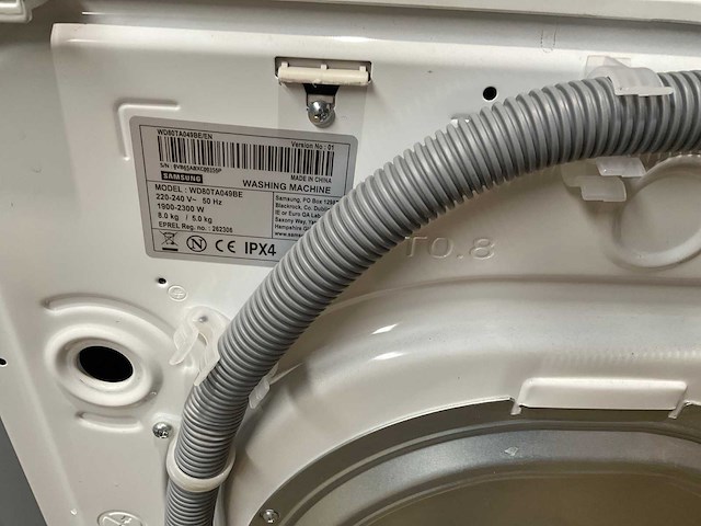Samsung wd80ta049be was-droogcombinatie (2x) - afbeelding 6 van  8