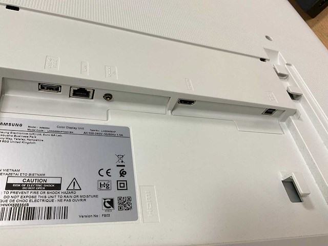 Samsung (wm55h) 55”, 3840x2160 (uhd) interactive monitor - afbeelding 6 van  6