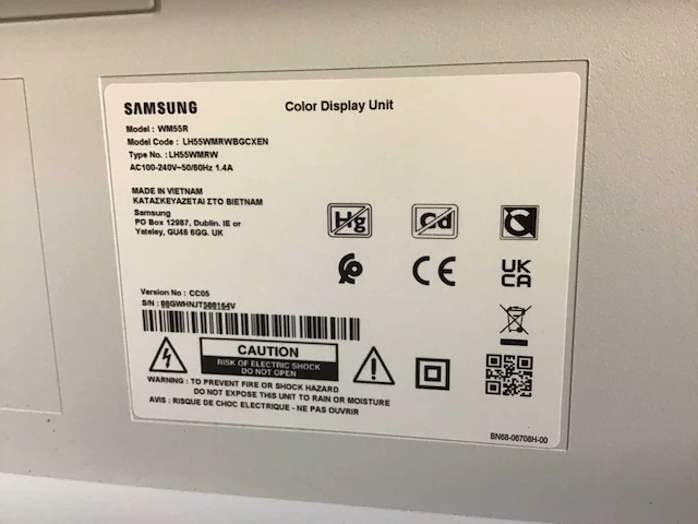 Samsung wm55r digitaal whiteboard - afbeelding 4 van  5