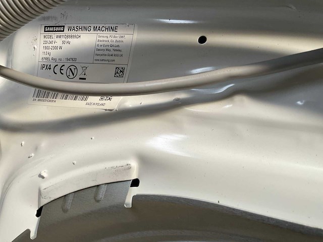 Samsung ww11db8b95gh & ww90cgc04aah wasmachine (2x) - afbeelding 11 van  13