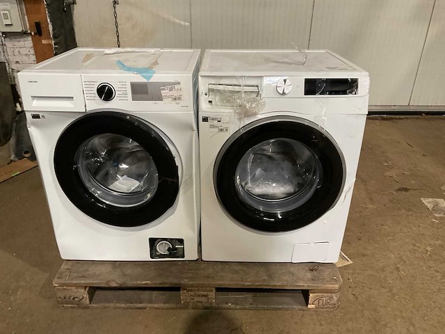 Samsung ww80cg04aah & ww90dg6u25leu3 wasmachine (2x) - afbeelding 1 van  4