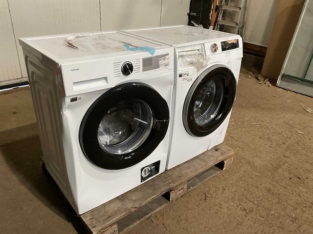Samsung ww80cg04aah & ww90dg6u25leu3 wasmachine (2x) - afbeelding 2 van  4