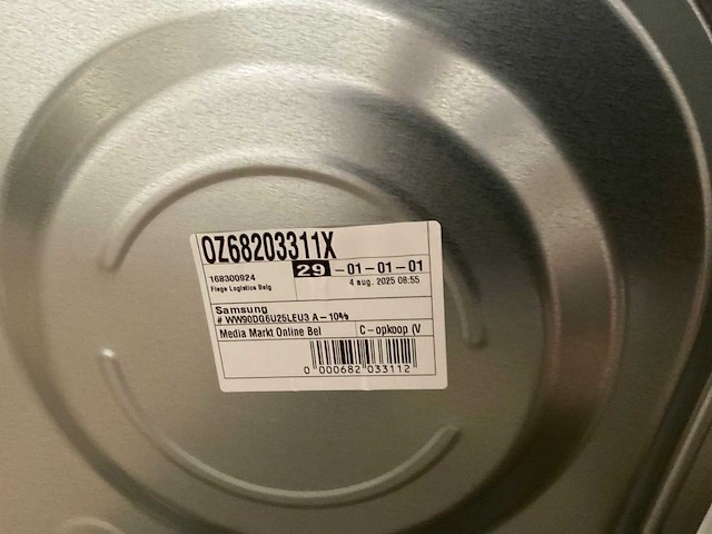 Samsung ww80cg04aah & ww90dg6u25leu3 wasmachine (2x) - afbeelding 4 van  4