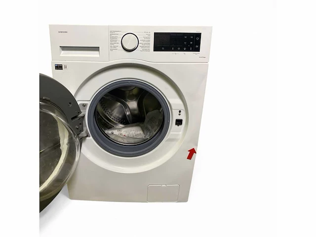 Samsung ww81cgc04ateen 5000-serie wasmachine 8 kg 1400 rpm energielabel a wit - afbeelding 3 van  7