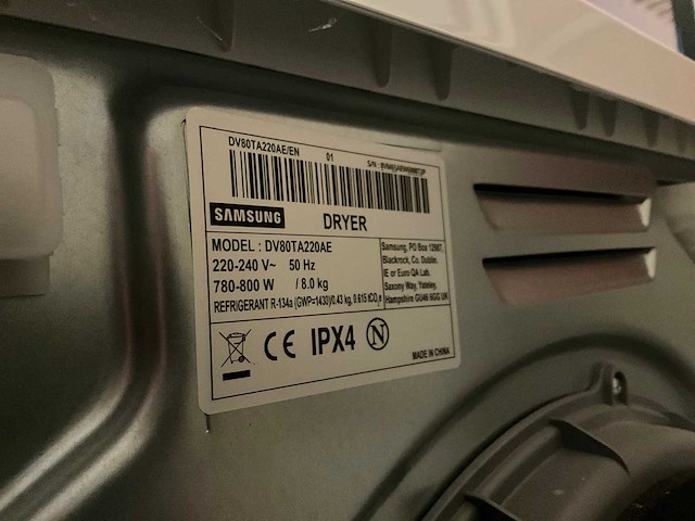 Samsung ww90ta049ae wasmachine en droger - afbeelding 5 van  13