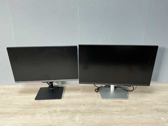 Samsung/dell - s24r650fdu/p2723qe - monitor (2x) - afbeelding 9 van  16