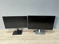 Samsung/dell - s24r650fdu/p2723qe - monitor (2x) - afbeelding 9 van  16