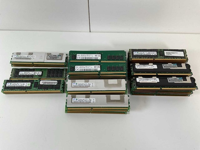 Samsung/micron/skhynix mix model rams - 32gb / 16gb - check description (53x) - afbeelding 1 van  6
