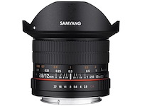 Samyang 12mm f2.8 ed as ncs fisheye prime lens - afbeelding 1 van  3