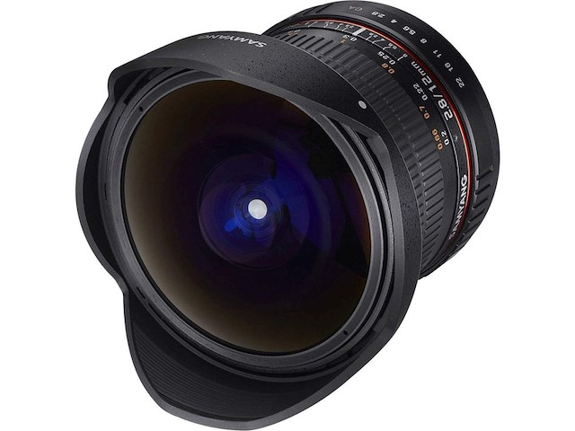 Samyang 12mm f2.8 ed as ncs fisheye prime lens - afbeelding 2 van  3