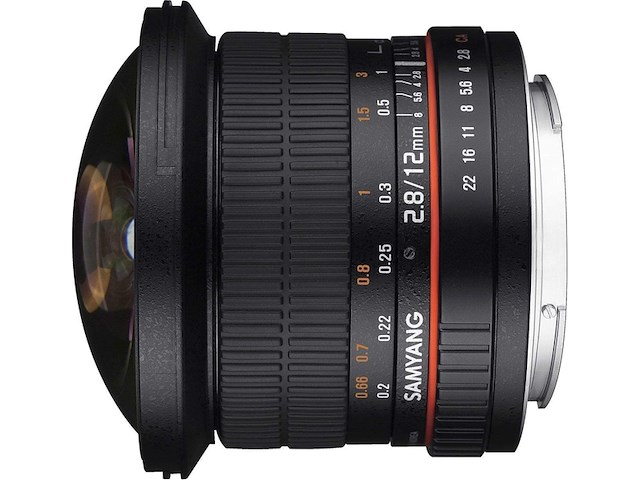 Samyang 12mm f2.8 ed as ncs fisheye prime lens - afbeelding 3 van  3