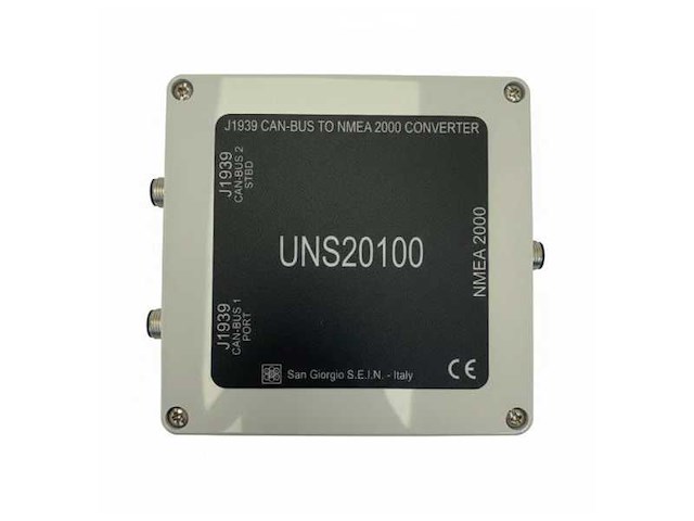 San giorgio double engine data converter j1939 to nmea 2000 - uns20100 - afbeelding 1 van  9