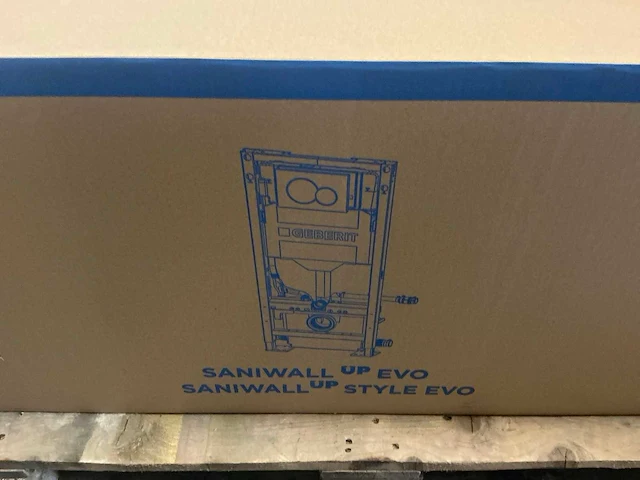Sanbroyeur - saniwall upevo - geberit toiletinbouwreservoir - afbeelding 2 van  3