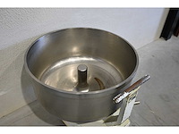 Sancassiano 150 uitrijdbare rvs spiraalkneder kuip - afbeelding 3 van  4