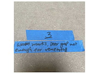 Sanco fire resistant wood door 170305 dx h1930 x w640 mm - afbeelding 2 van  2