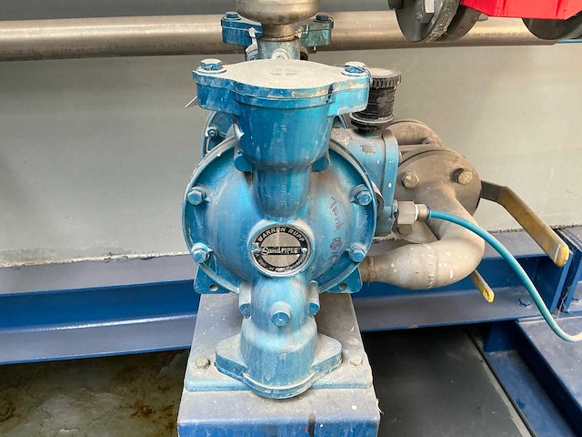 Sand piper oem29 pneumatische membraanpomp - afbeelding 2 van  8