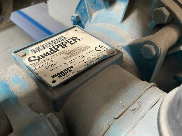 Sand piper oem29 pneumatische membraanpomp - afbeelding 8 van  8