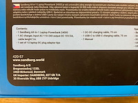 Sandberg 24000 all in one laptop powerbank - afbeelding 2 van  3